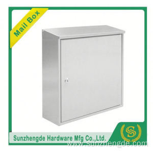 SMB-009SS Hot sale stainless steel letterbox with newspaper holder with great price